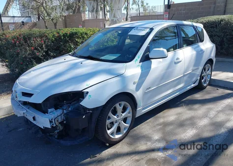 2008 Mazda Mazda3 S Sport из США, поврежденный, VIN JM1BK344081166428